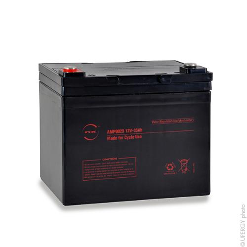 Batterie plomb AGM NX 33-12 Cyclic 12V 33Ah M6-F product photo 1 L