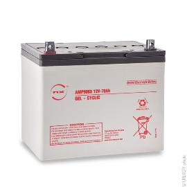 Batterie plomb etanche gel NX 70-12 Cyclic 12V 70Ah M6-M product photo
