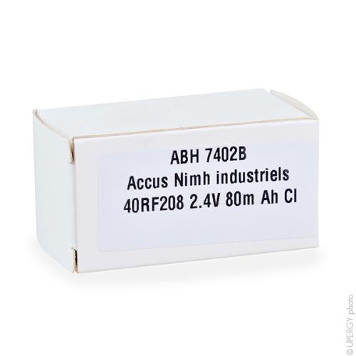 Accus Nimh industriels 40RF208 2.4V 80mAh CI - photo du produit 3 L