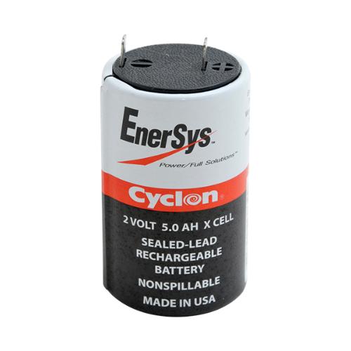 Batterie cyclon Enersys 0800-0004 (X cell) 2V 5Ah F4.8 photo du produit 2 L