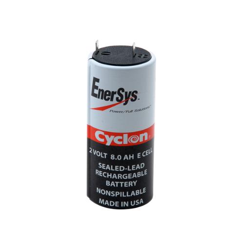 Batterie cyclon Enersys 0850-0004 (E cell) 2V 8Ah F6.35 photo du produit 3 L