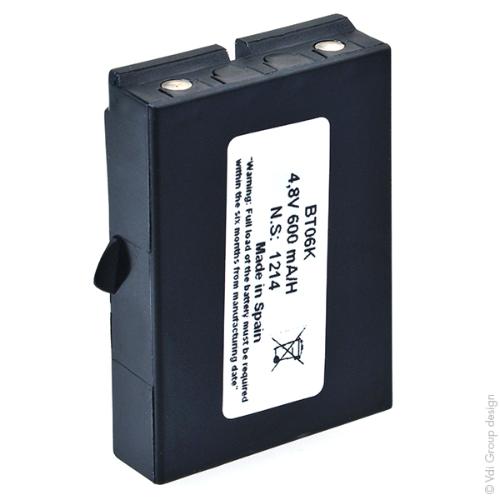 Batterie télécommande de grue d'origine Ikusi 4.8V 600mAh photo du produit 2 L