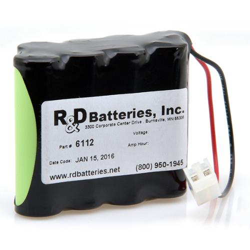 Batterie médicale rechargeable 9.6V 1.6Ah photo du produit 2 L