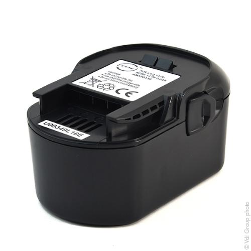 Batterie outillage électroportatif compatible AEG 14.4V 2Ah photo du produit 1 L