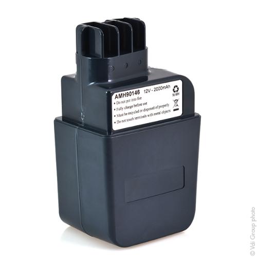 Batterie outillage électroportatif compatible Metabo 12V 2Ah photo du produit 2 L