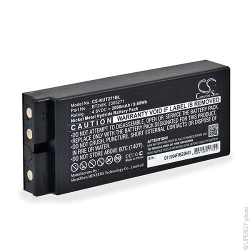 Batterie télécommande de grue pour Ikusi BT27IK 4.8V 2000mAh photo du produit 1 L
