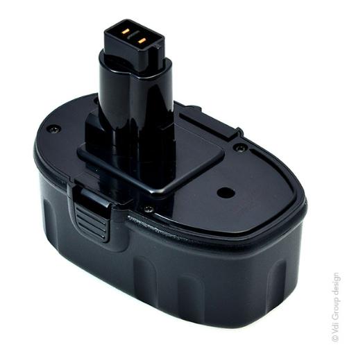 Batterie outillage électroportatif compatible Black & Decker / De 18V 3Ah photo du produit 1 L