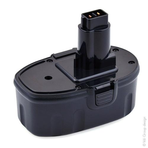 Batterie outillage électroportatif compatible Black & Decker / De 18V 3Ah photo du produit 2 L