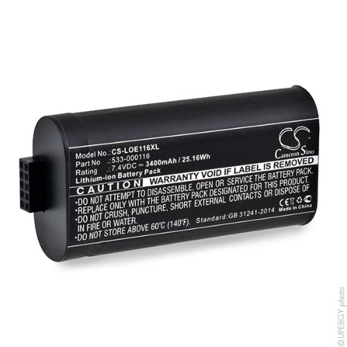 Batterie enceinte bluetooth pour Logitech 7.4V 3400mAh photo du produit 1 L