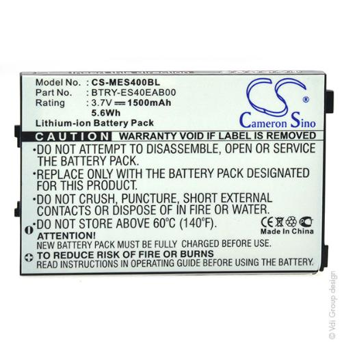 Batterie lecteur codes barres 3.7V 1500mAh photo du produit 1 L