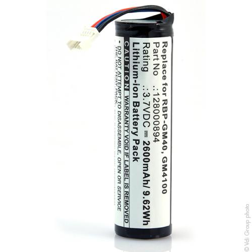 Batterie lecteur codes barres 3.7V 2600mAh photo du produit 1 L