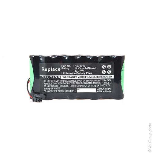 Batterie médicale rechargeable 14.4V 4400mAh photo du produit 1 L