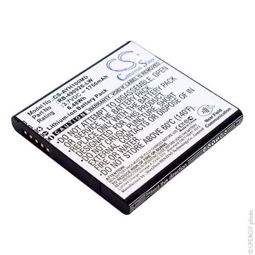 Batterie médicale rechargeable pour ASCOM Myco 3.7V 1.75Ah photo du produit 1 L