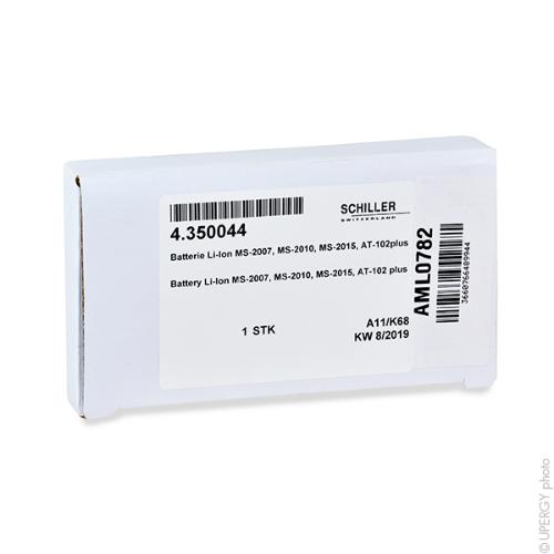 Batterie médicale rechargeable Schiller 7.4V 4.2Ah product photo 3 L