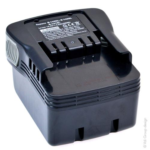 Batterie outillage électroportatif compatible Ryobi 14.4V 4Ah photo du produit 1 L