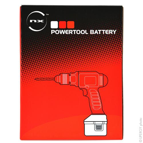 Batterie outillage électroportatif avec chargeur compatible Makit 14.4V 2Ah photo du produit 6 L