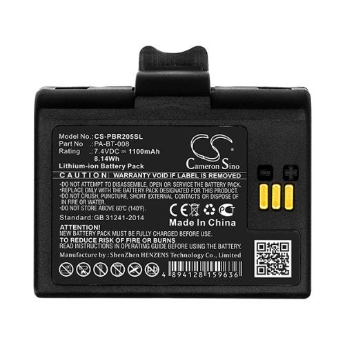 Batterie imprimante compatible Brother 7.4V 1100mAh photo du produit 3 L