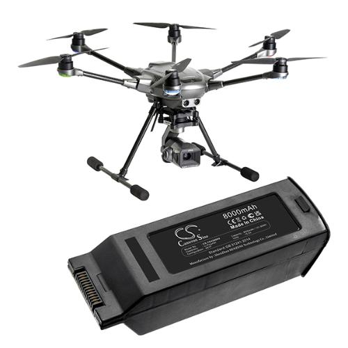 Batterie drone compatible Yuneec Typhoon H3 méga autonomie 15.2V 8000mAh photo du produit 2 L