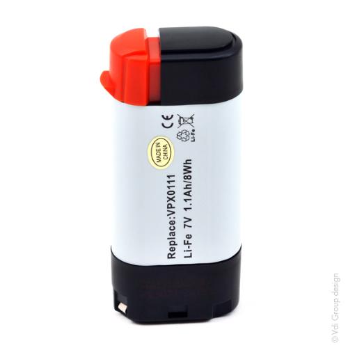 Batterie outillage électroportatif compatible Black & Decker 7V 1.1Ah photo du produit 1 L