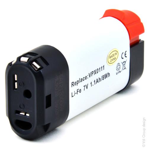 Batterie outillage électroportatif compatible Black & Decker 7V 1.1Ah photo du produit 3 L