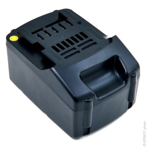 Batterie outillage électroportatif compatible Metabo 18V 4Ah photo du produit 1 L
