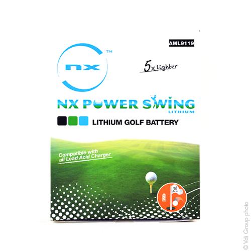 Batterie Lithium Fer Phosphate Golf NX Power Swing UN38.3 12V 22Ah photo du produit 5 L