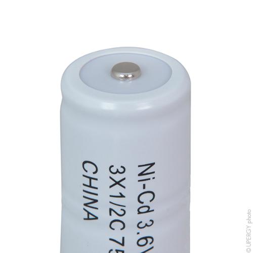 Batterie médicale rechargeable 3.6V 750mAh photo du produit 2 L