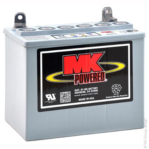 Batterie plomb etanche gel MK MU-1 SLD G 12V 31Ah M5-M photo du produit 1 L