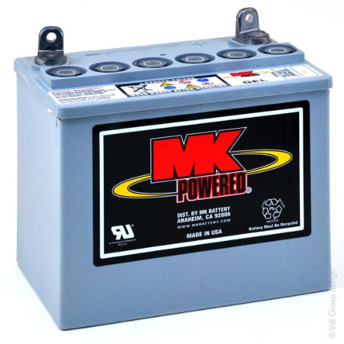 Batterie plomb etanche gel MK MU-1 SLD G 12V 31Ah M5-M photo du produit 2 L