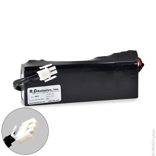 Batterie médicale rechargeable Datex-Ohmeda Modulus SE Battery 1503-3045-000 12V 2.2Ah photo du produit 1 L