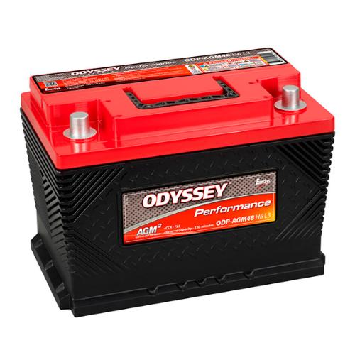 Batterie démarrage haute performance Odyssey ODP-AGM48 12V 69Ah Auto photo du produit 1 L