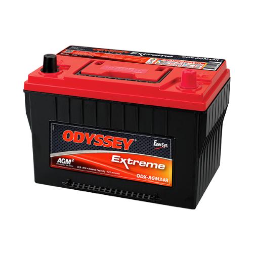 Batterie démarrage haute performance Odyssey ODX-AGM34R 12V 68Ah Auto photo du produit 1 L
