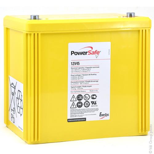 Batterie onduleur (UPS) PowerSafe V 12V45 12V 46Ah M6-F photo du produit 1 L