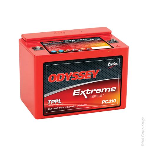 Batterie démarrage haute performance Odyssey Extreme PC310 12V 8Ah M4-F photo du produit 1 L