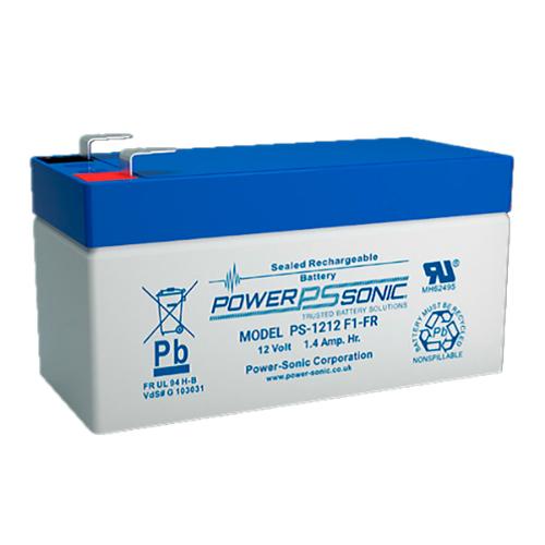 Batterie plomb AGM Powersonic PS-1212F1-FR 12V 1.4Ah photo du produit 1 L