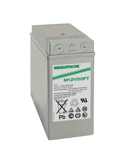 Batterie telecom MARATHON M FT M12V50FT 12V 47Ah M6-M photo du produit 1 L