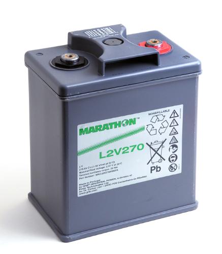 Batterie plomb AGM MARATHON L L2V270 2V 270Ah M8-F photo du produit 1 L