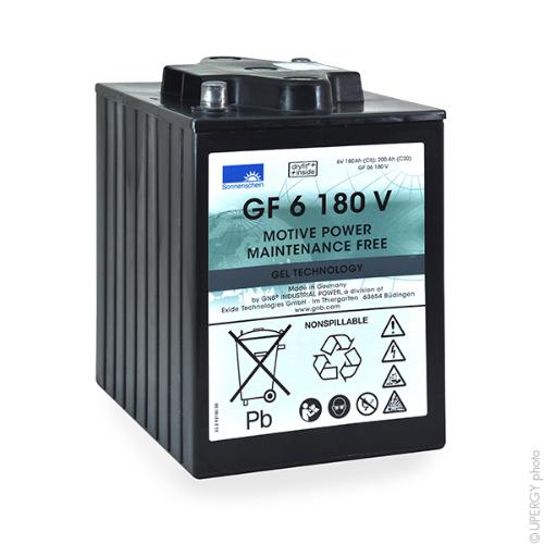 Batterie traction SONNENSCHEIN GF-V GF06180V 6V 200Ah Auto photo du produit 1 L