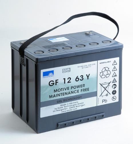 Batterie traction SONNENSCHEIN GF-Y GF 12 063 Y 0 12V 70Ah M6-F photo du produit 2 L