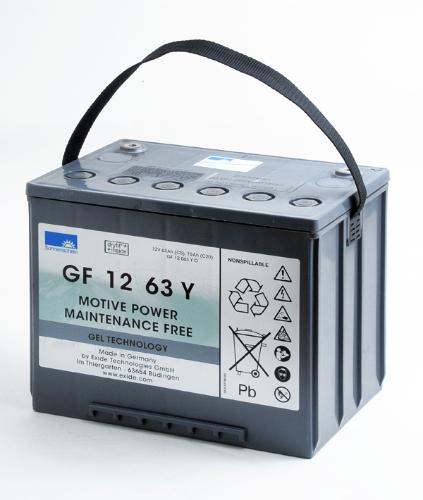 Batterie traction SONNENSCHEIN GF-Y GF 12 063 Y 0 12V 70Ah M6-F photo du produit 4 L