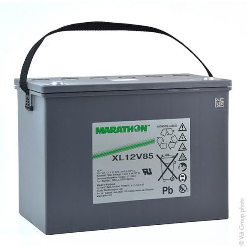Batterie plomb AGM MARATHON XL12V85 12V 86Ah M6-F photo du produit 1 L