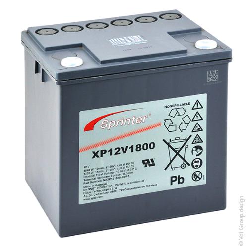 Batterie onduleur (UPS) SPRINTER XP12V1800 12V 56.4Ah M6-F product photo 1 L