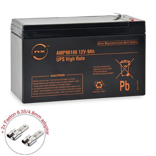 Batterie onduleur (UPS) NX 9-12 UPS High Rate 12V 9Ah F4.8 photo du produit 1 L
