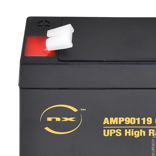 Batterie onduleur (UPS) NX 7.8-6 UPS High Rate FR 6V 7.8Ah F6.35 photo du produit 3 L