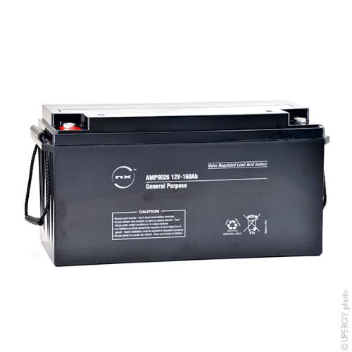 Batterie plomb AGM NX 160-12 General Purpose 12V 160Ah M8-F photo du produit 1 L