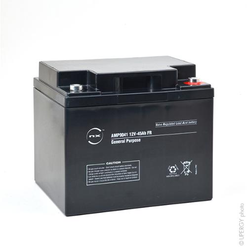 Batterie plomb AGM NX 45-12 General Purpose FR 12V 45Ah M6-F photo du produit 1 L