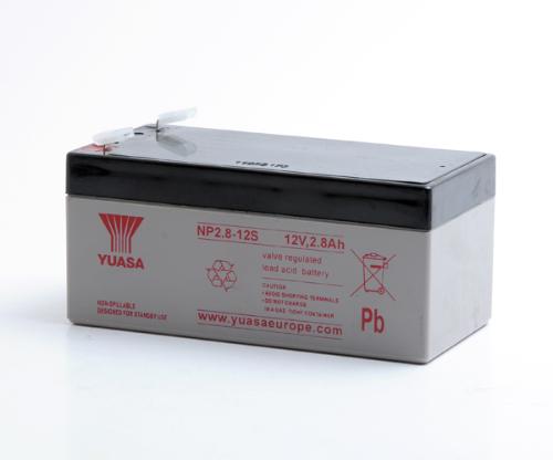Batterie plomb AGM YUASA NP2.8-12 12V 2.8Ah F4.8 product photo 3 L