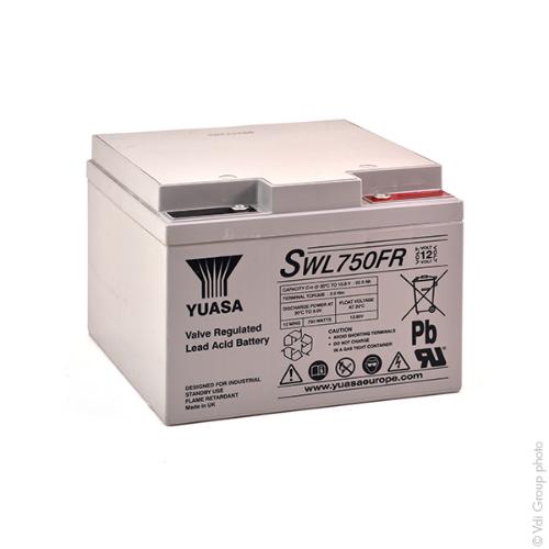 Batterie onduleur (UPS) YUASA SWL750FR 12V 25Ah M5-F photo du produit 1 L
