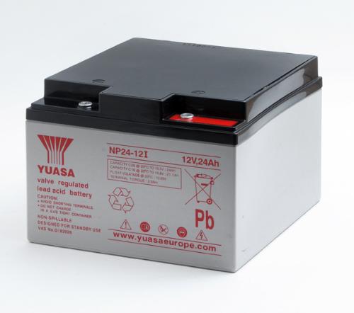 Batterie plomb AGM YUASA NP24-12I 12V 24Ah M5-F photo du produit 2 L
