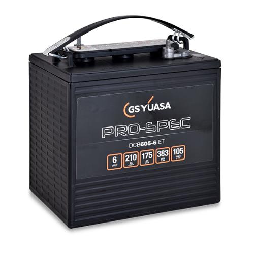 Batterie traction YUASA PRO-SPEC DCB605-6 6V 210Ah M8-V photo du produit 1 L